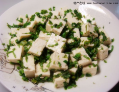 北京平谷特产 香椿拌豆腐