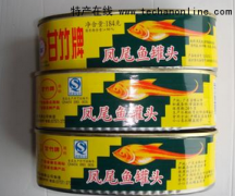 上海特产 凤尾鱼罐头